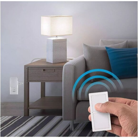 GE MySelectSmart Wireless Remote Control Light Switch 1 Outlet White - Picture 6 of 10